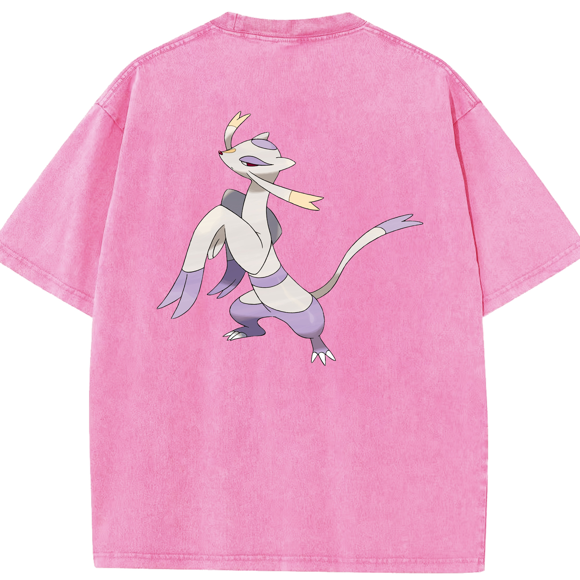 （画像用） ポケットモンスター Pokémon 綿100% ヴィンテージ風 半袖Tシャツ（背面プリント）